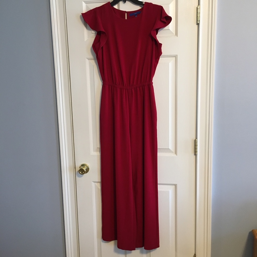Apt 9 Red Jumpsuit size small